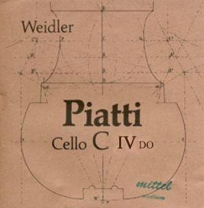 Weidler Piatti Cello C String