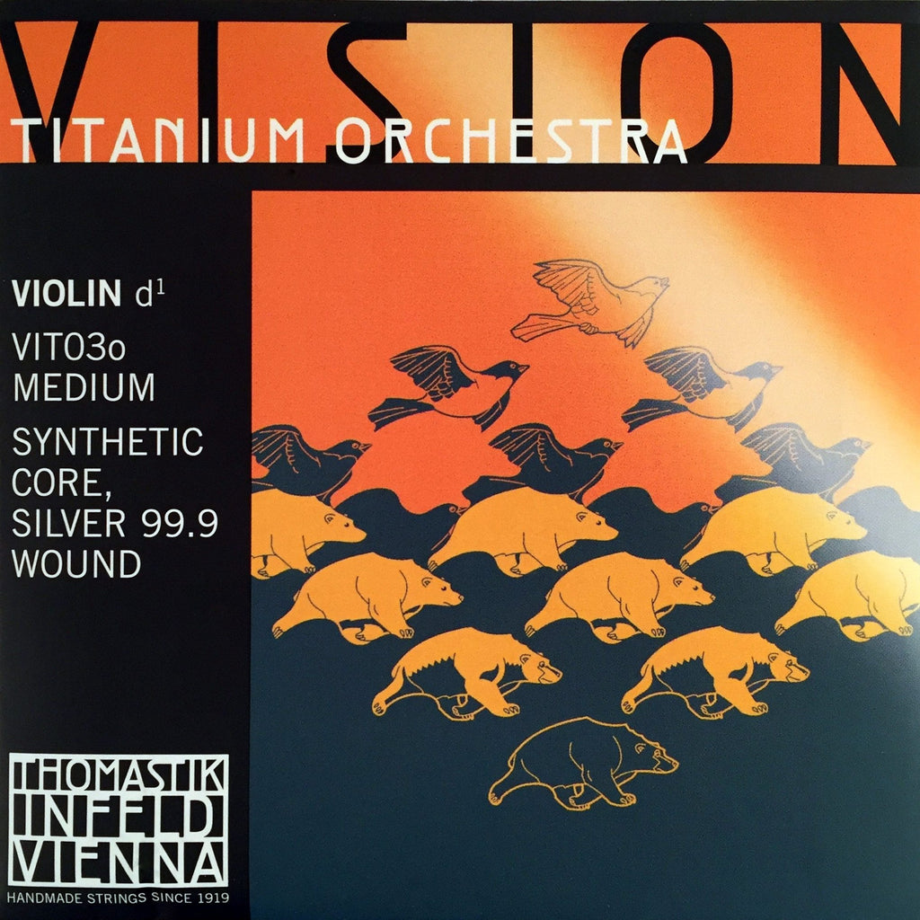 Vision Titanium Orchestra Violin D String VIT03o